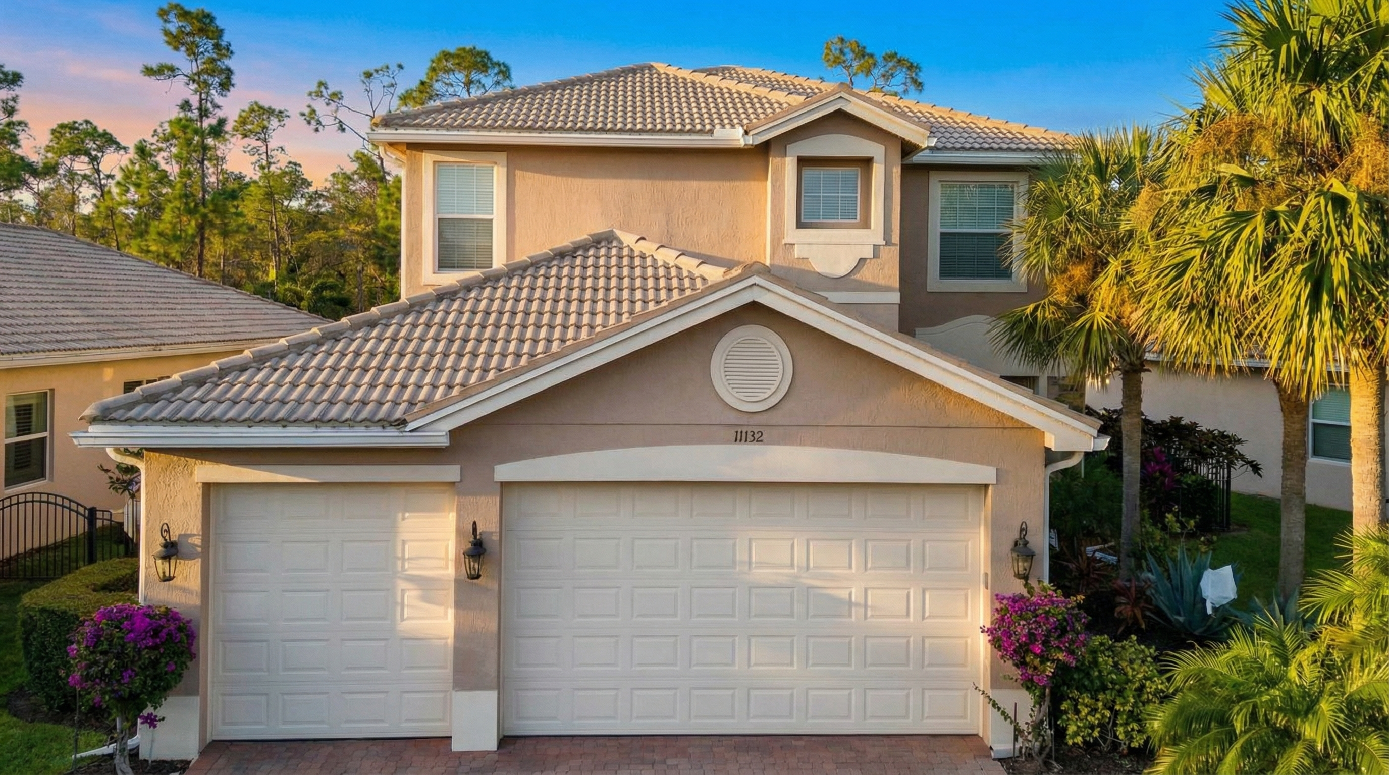 Fresh residential painting in South Florida